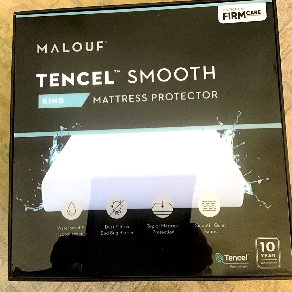 NIB Malouf Mattress Protector King size